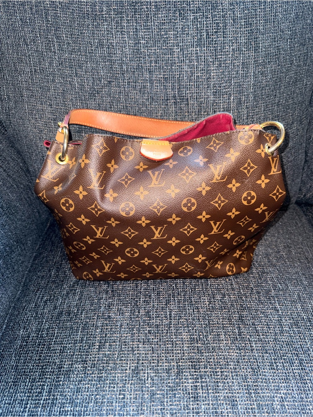 Louis Vuitton Graceful PM Monogram Canvas Shoulder Bag *discontinued on LV*